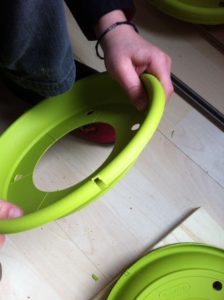 contrôle qualité des coupelles terminées