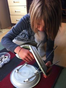 empilement des coupelles