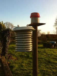 montage piquet abri météo