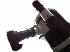 Canon 350D et telescope