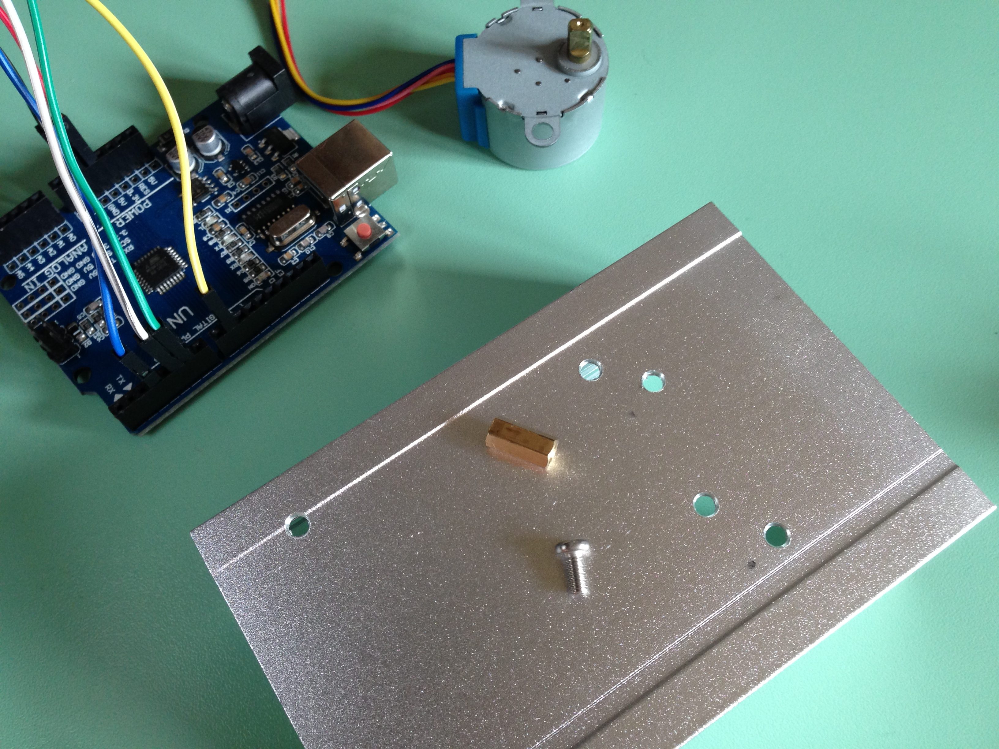 Montage entretoises Boitier alu