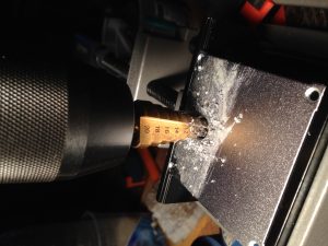 Perçage du boitier alu